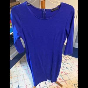 Bright Royal Blue Body Con Dress!